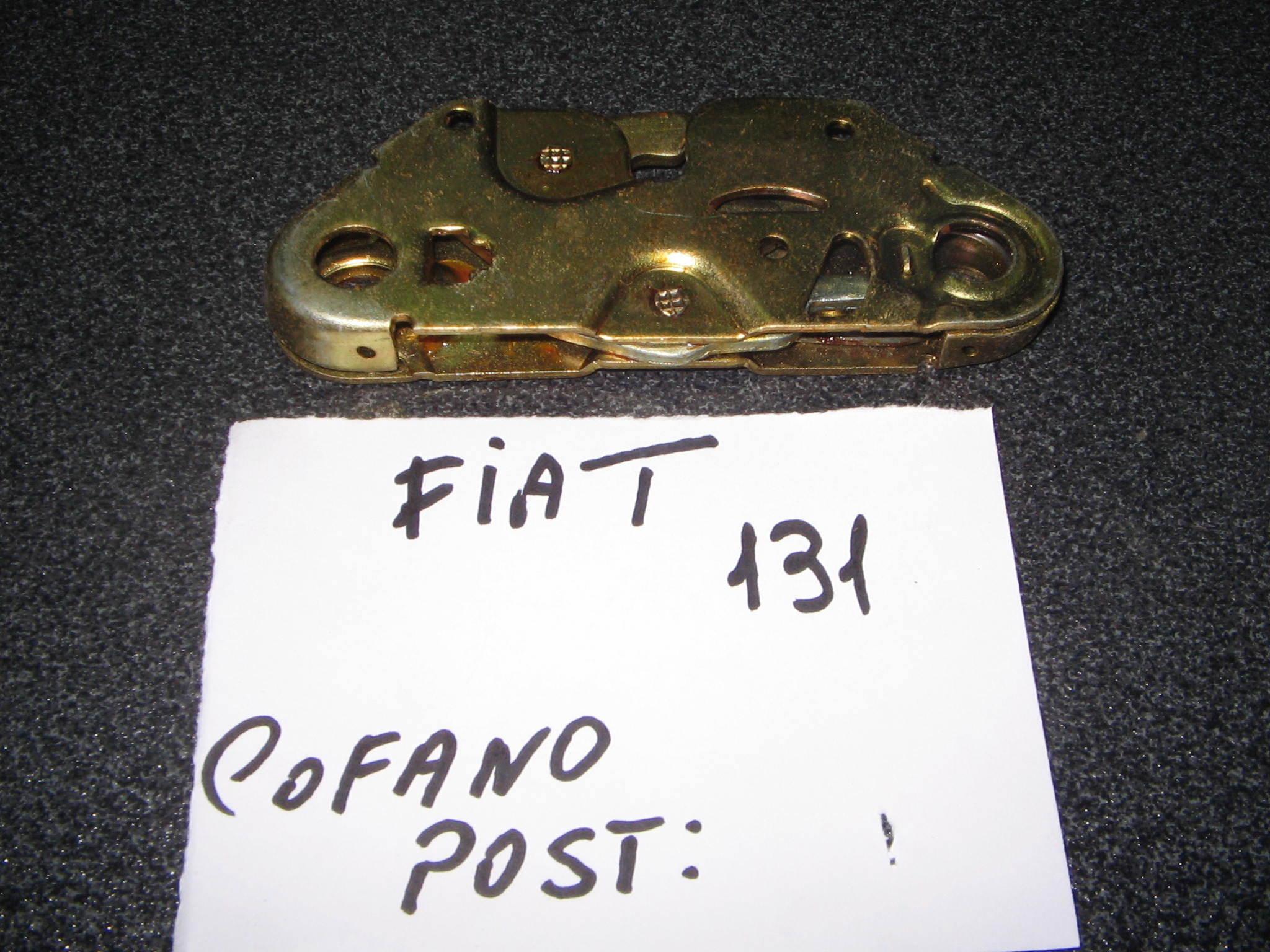 FIAT  131  SERRATURA  COFANO  POST.  ART 1.182